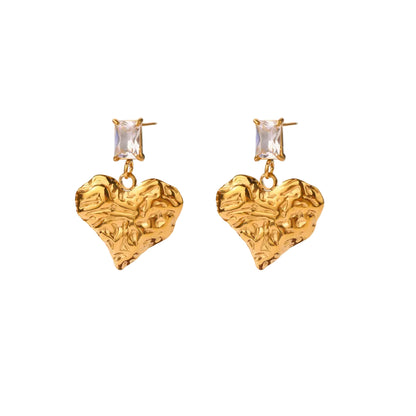Vivian Heart Earring