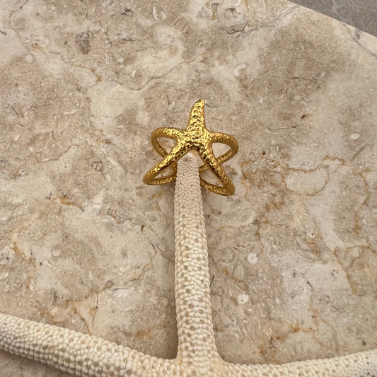 Anya Starfish Ring