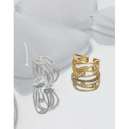 Celeste Ribbon Ring
