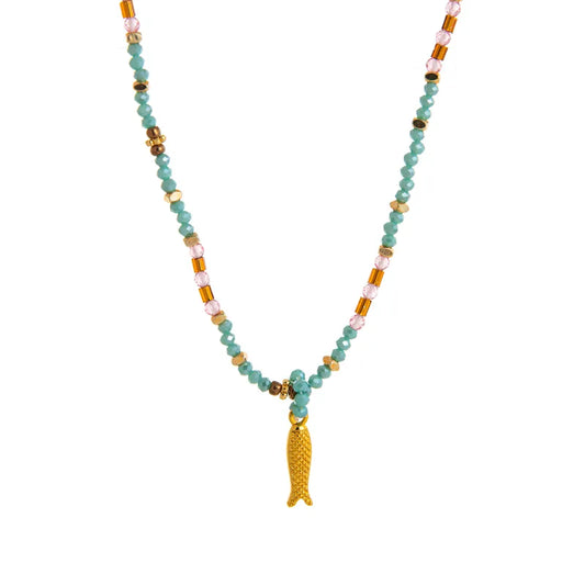 Rode Sardine Necklace