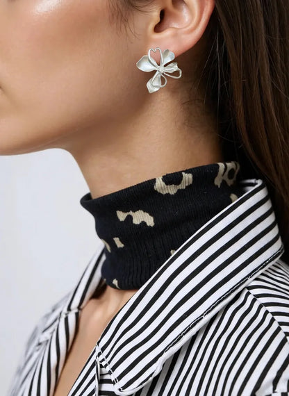 Floral Stud Earring