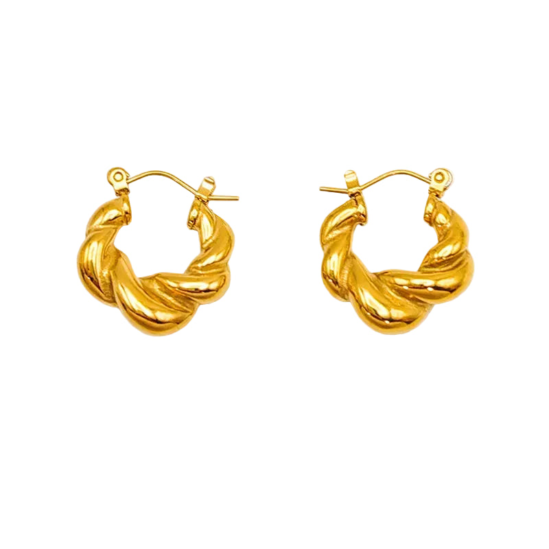 Twist Hoop Earring